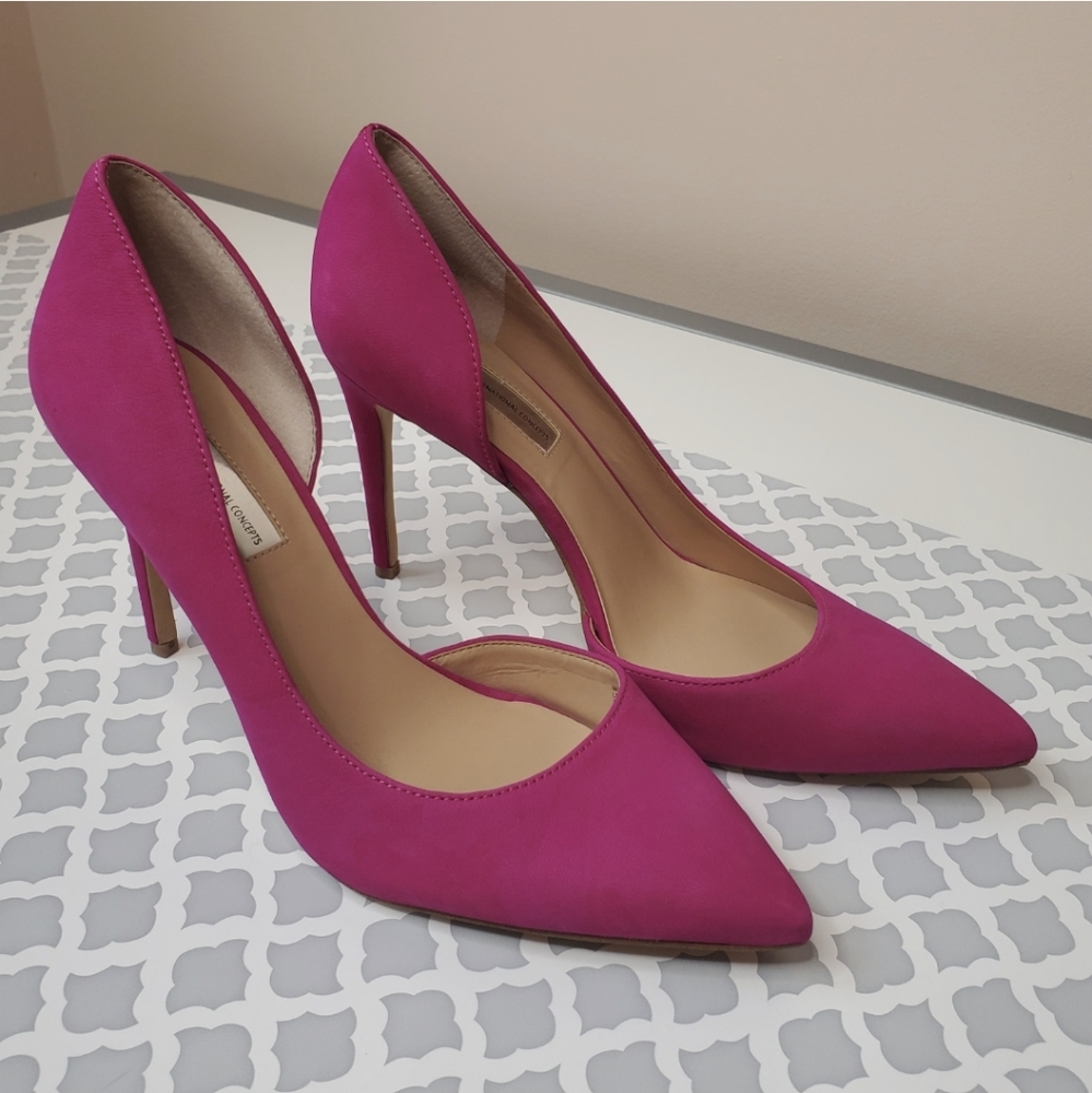 INC International Concepts Kenjay Fuchsia size 8